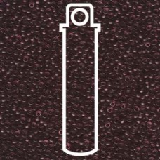 11/0 Seed Bead-aprx 24gms Semi-matte Transp Dk.amethyst (2402SF)