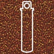 11/0 Seed Bead-apx 23gm S/l Topaz (2422)