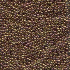 11/0 Transparent Tea Berry Gold Iris 250 Gm/bg 11/0 Transparent Tea Berry Gold Iris 250 Gm/bg