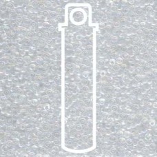 11/0 Round Crystal Ab -apprx 8.5gm (250)