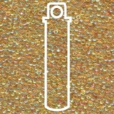 11/0 Japanese Seedbeads Light Topaz Ab-8.5gm/tb