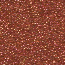 11/0 Japanese Seedbeads 250gm Transparent Red Ab (254D)