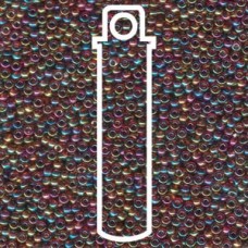 11/0 Seed Bead-aprx 23gms Transparent Topaz Ab (257)