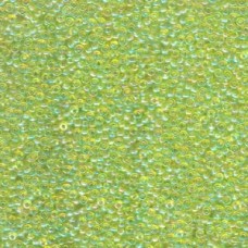 Seed Beads 11/0 Japanese 250g Transparent Chartreuse Ab (258)
