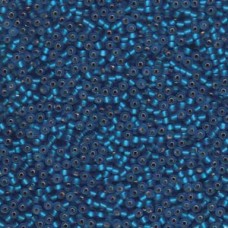 11/0 Seedbead Miyuki 250 Gram Matte S/l Capri Blue (25F)
