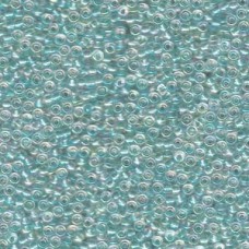 11/0 Japanese Seedbeads 125gm Lined Light Seafoam Ab (263)