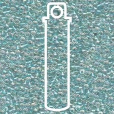 11/0 Japanese Seedbeads Lined Light Seafoam Ab-8.5gm/tb