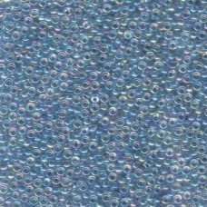 11/0 Japanese Seedbeads 125gm Lined Light Blue Ab (279)