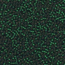 11/0 Seedbead Miyuki 250 Gram Matte S/l Dk Emerald (27F)