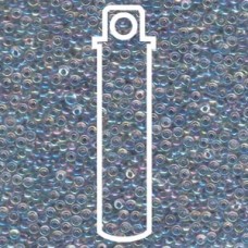 11/0 Seed Bead-aprx 24gms Crystal Lined Lt Purple Ab (286)