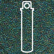 11/0 Seed Bead-aprx 24gms Transparent Olive Green Ab (288)