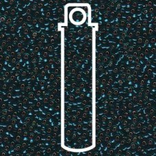 11/0 Seed Bead-aprx 24gms S/l Transparent Dark Teal (30)
