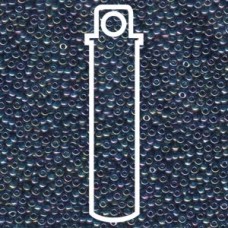11/0 Japanese Seedbeads Montana Blue Gold Luster-8.5gm/tb