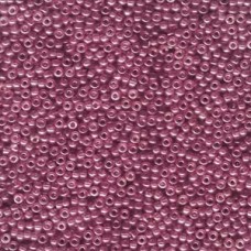 11/0 Japanese Seedbeads 250gm Semi-matte Cranberry Gold Lustr (313SF)