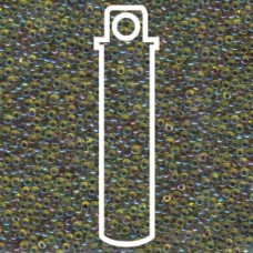 11/0 Seed Bead-aprx 23gms Amethyst Lined Yellow (334)