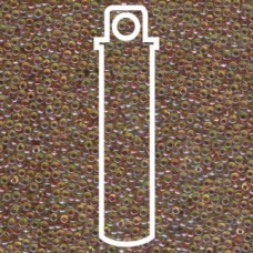 11/0 Seed Bead-aprx 24gms Dk Rose Lined Yellow (336)