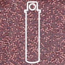 11/0 Seed Bead-aprx 24gms Peach Lined Amethyst (337)