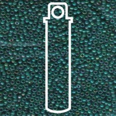 11/0 Seed Bead-aprx 24gms Transp Emerald (338)