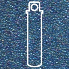 11/0 Japanese Seedbeads Blue/lnd Aqua Ab-8.5gm/tb