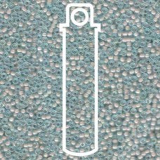 11/0 Seed Bead-aprx 24gms Cream Lined Aqua (351)