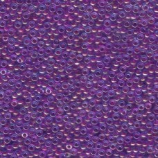 11/0 Japanese Seedbeads 125gm Purple Lined Aqua (352)