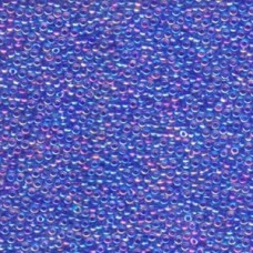 11/0 Seed Bead Cobalt Lnd Sapphire Ab-250gm/bg (353)
