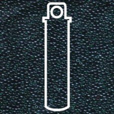 11/0 Seed Bead-aprx 24gms Fuchsia Lined Emerald (362)