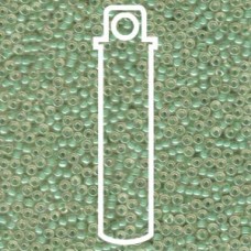 11/0 Japanese Seedbeads Turquoise Lined Topaz Luster-8.5gm/tb