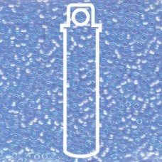 11/0 Seed Bead-aprx 24gms Crystal Lined Aqua (376)