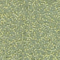 11/0 Japanese Seedbeads 250gm Yellow Lined Crystal Luster (378)