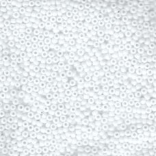 11/0 Japanese Seedbeads 250gm Opaque White (402)
