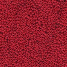 11/0 Japanese Seedbeads 250gm Opaque Red (408)