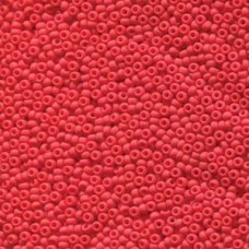 11/0 Matte Opaque Red 250 Gm/bg