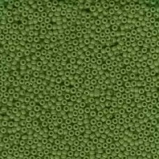 11/0 Japanese Seedbeads 250gm Opaque Jade Green (411)
