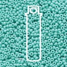 11/0 Seed Beads Matte Opq Light Blue--24gm/tb