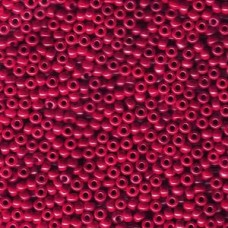 11/0 Japanese Seedbeads 250gm Opaque Red Luster (426)