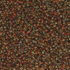 11/0 Round Picasso Saffron Trans-250 Gm/bg (4501)