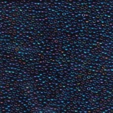 11/0 Japanese Seedbeads 125gm Metallic Dk Blue Iris (452)