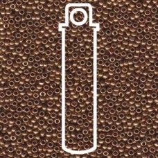 11/0 Seed Bead-apx 23 Gms Met Lt Bronze (like Db22l) (457L)