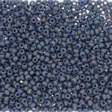 15/0 Round Frost Op Glaze Rnbw Nebula Blue 100gm/bg