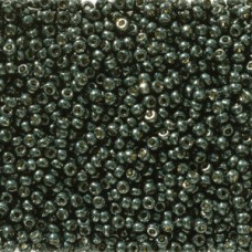 11/0 Round Duracoat Galv Black Moss 100gm/bg
