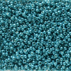 11/0 Round Duracoat Galv Capri Blue 100gm/bg