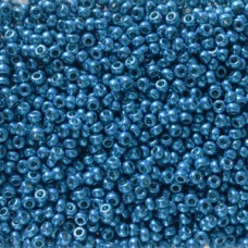 11/0 Round Duracoat Galv Dk Capri Blue 100gm/bg