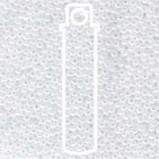 11/0 White Ceylon -apprx 8.5gm (528)