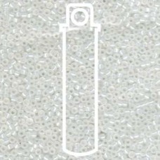 11/0 Round Gilt Lined Opal -apprx 8.5gm (551)