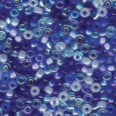 11/0 Miyuki Seed Bead Mix Blue Tones-250 Gm (MIX02)
