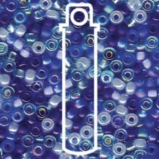 11/0 Round Mixblue Tones -apprx 8.5gm (MIX02)