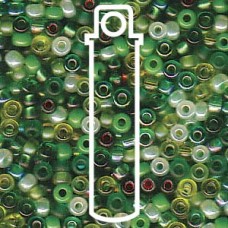 11/0 Miyuki Seed Bead Mix Evergreen-aprx 24gms (MIX03)