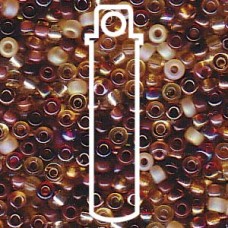 11/0 Miyuki Seed Bead Mix Wheatberry-aprx 23gms (MIX04)