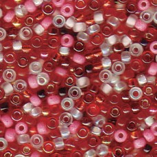 11/0 Miyuki Seed Bead Mix Strawberry Fields-250 Gm (MIX05)